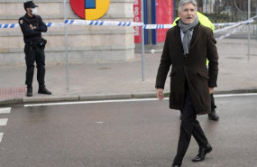 ep el ministro del interior fernando grande-marlaska a su llegada a ifema para interesarse por el