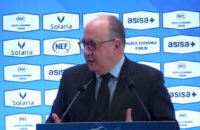 ep el presidenta de la aeb jose maria roldan durante un desayuno informativo organizado por nueva