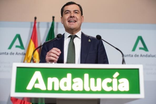 El presidente de la Junta de Andalucía, Juanma Moreno. | JUNTA DE ANDALUCÍA ep el presidente de la junta de andalucia juanma moreno 20200322192210