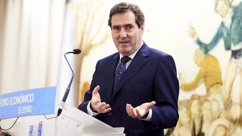 El presidente de la CEOE, Antonio Garamendi | Juan Manuel Serrano Arce - Europa Press ep el presidente de la patronal ceoe antonio garamendi en una foto de archivo