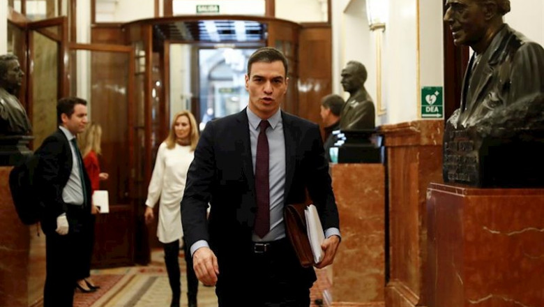 El presidente del Gobierno, Pedro Sánchez | Pool ep el presidente del gobierno pedro sanchez a su llegada este miercoles al congreso de los diputados