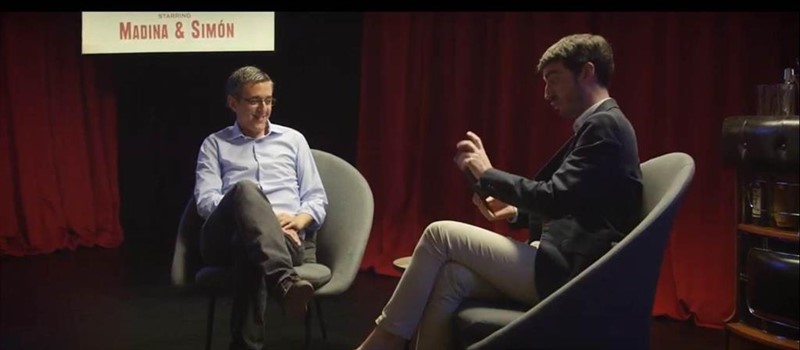 El exdiputado socialista Eduardo Madina y el politólogo Pablo Simón | SEAGRAM'S GIN ep exdiputado socialista eduardo madinapolitologo pablo simon