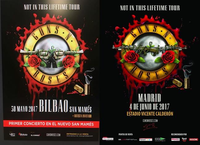 GUNS N ROSES EN ESPAÑA | LIVE NATION ep guns n rosesespana