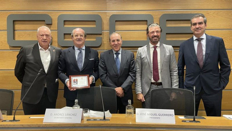ep i d jaume roura presidente de upm y vicepresidente confemetal andres sanchez de apellaniz