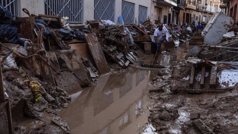ep imagen de una calle de paiporta tras la dana que ha afectado a distintas localidades de la ep imagen de una calle de paiporta tras la dana que ha afectado a distintas localidades de la