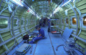 ep interior de un c295 avion que se ensambla en las instalaciones de airbus en san pablo sevilla