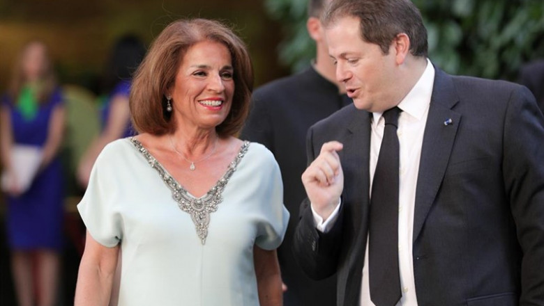 La ex alcaldesa de Madrid, Ana Botella, a su llegada a la entrega de los premios Merca2. | Jesús Hellín - Europa Press ep la ex alcaldesamadrid ana botella allegadala entregalos premios merca2