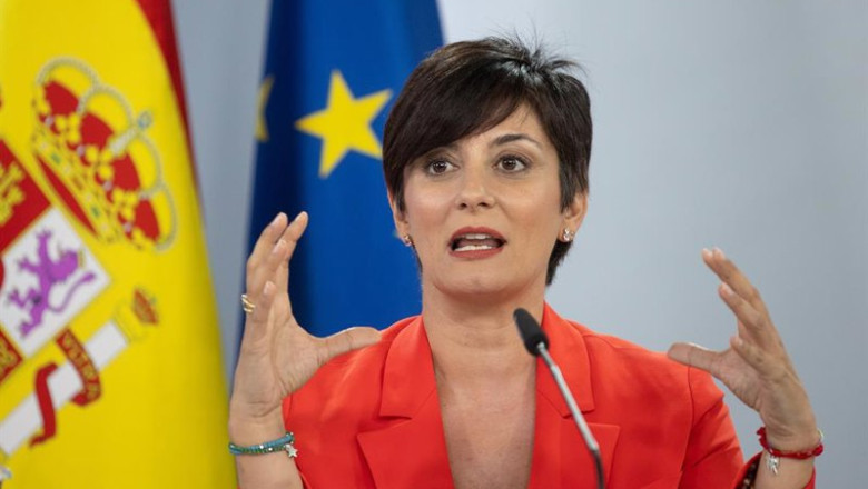 ep la ministra de vivienda y agenda urbana de espana isabel rodriguez garcia ofrece declaraciones a