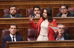 ep la portavoz parlamentaria de ciudadanos ines arrimadas realiza sus preguntas a la ministra de