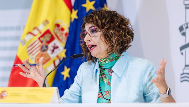 ep la vicepresidenta cuarta y ministra de hacienda y funcion publica maria jesus montero ofrece una