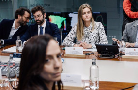 ep la vicepresidenta tercera y ministra para la transicion ecologica sara aagesen y la presidenta de