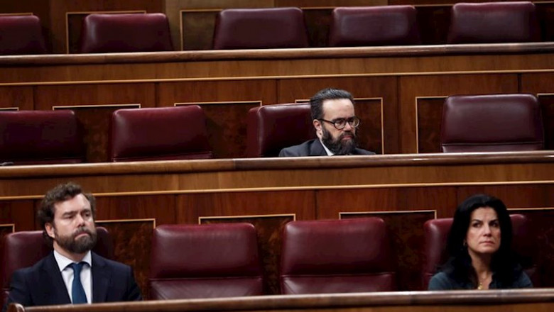 Los diputados de Vox en el Congreso | Pool ep los diputados de vox en el congreso