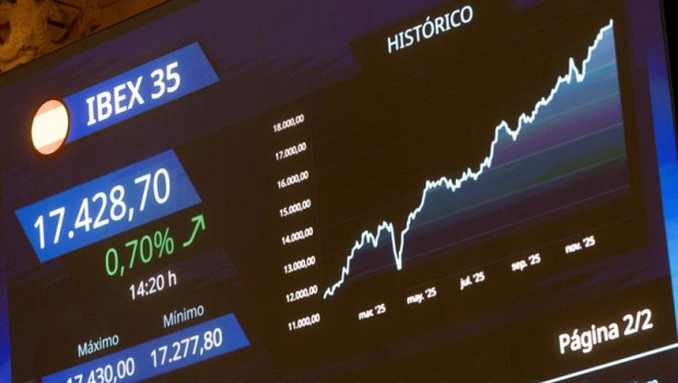 ep panel informativo en el palacio de la bolsa de madrid a 2 de enero de 2026 en madrid espana