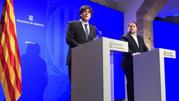 ep residentela generalitat carles puigdemont vicepresidente oriol junqueras