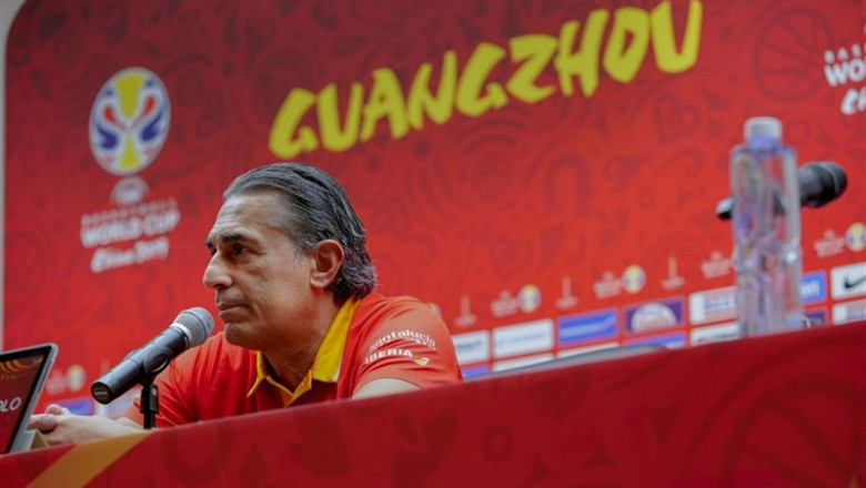 ep sergio scariolo en rueda de prensa en china