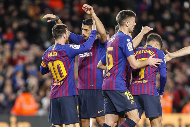 Spain Primera Division - FC Barcelona vs SD Eibar | Mikel Trigueros/gtres/dpa ep spain primera division - fc barcelona vs sd eibar