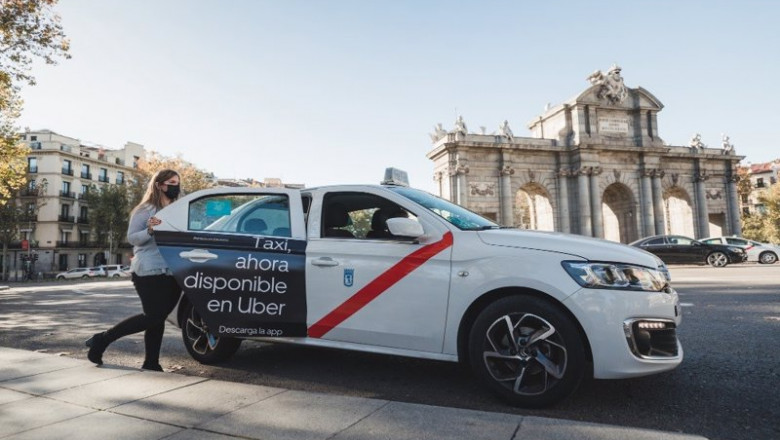 Taxi de madrid integrado en la plataforma de Uber | UBER ep taxi de madrid integrado en la plataforma de uber