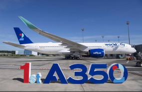 ep world2fly recibe su primer a350 900 ep world2fly recibe su primer a350 900
