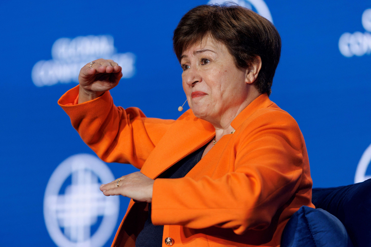 Georgieva (FMI) confía en un aterrizaje suave y ve bajadas de tipos a mediados de año