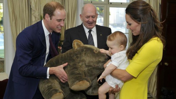 George, Guillermo, Kate Middleton, Cambridge