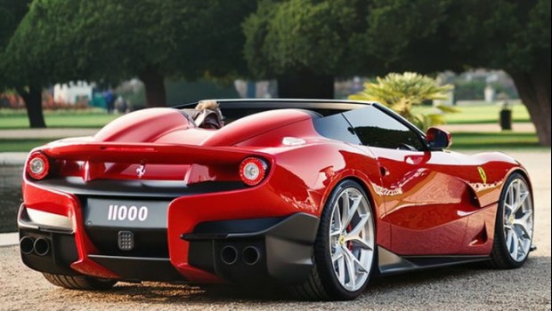 Ferrari Back - automotive wallpaper