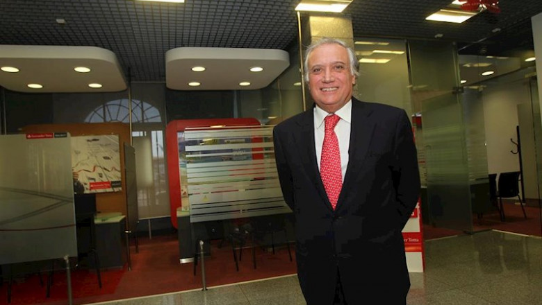 Antonio Vieira Monteiro Presidente del Consejo de Administración de Santander Portual | BANCO SANTANDER - Archivo ep antonio vieira monteiro presidente del consejo de administracion de santander portual