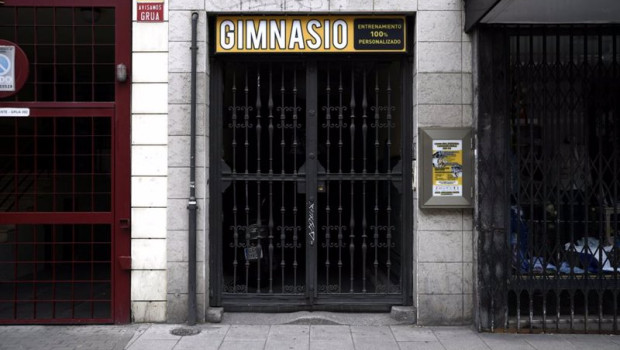 ep archivo   gimnasio cerrado en madrid un dia despues de que la federacion nacional de empresarios