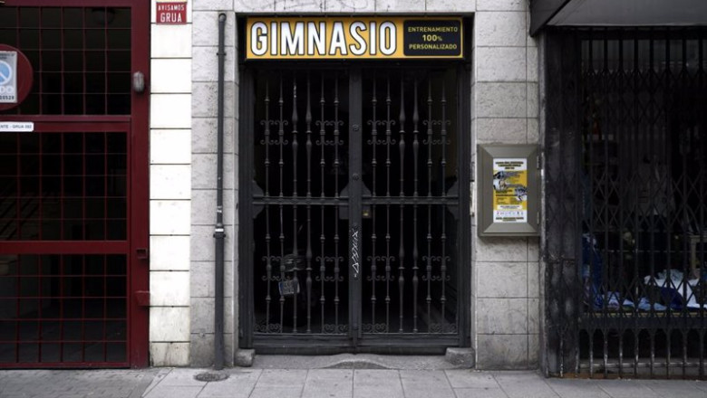 ep archivo gimnasio cerrado en madrid un dia despues de que la federacion nacional de empresarios ep archivo gimnasio cerrado en madrid un dia despues de que la federacion nacional de empresarios