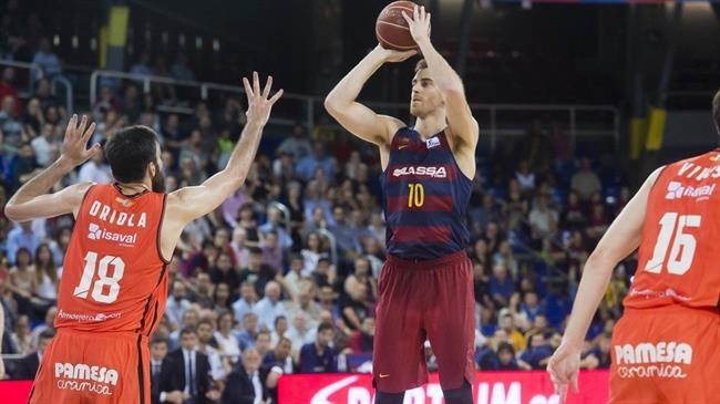 Claver en el Valencia Basket - Barcelona | V. SALGADO/FCB) ep clavervalencia basket - barcelona