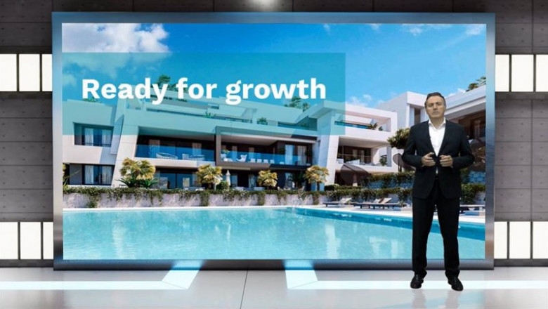 ep david martinez ceo de aedas homes durante su intervencion en el strategic update con inversores ep david martinez ceo de aedas homes durante su intervencion en el strategic update con inversores