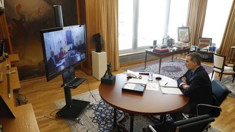 Don Felipe se ha reunido con videoconferencia con los representantes del Instituto de Ingeniería de España | Casa de S.M. el Rey ep don felipe se ha reunido con videoconferencia con los representantes del instituto de ingenieria