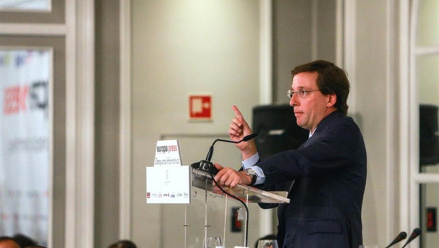 ep el alcalde de madrid jose luis martinez-almeida durante su intervencion en un desayuno de europa