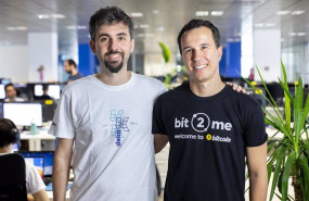 ep el consejero delegado de bit2me leif ferreira y el fundador de dekalabs david ortega