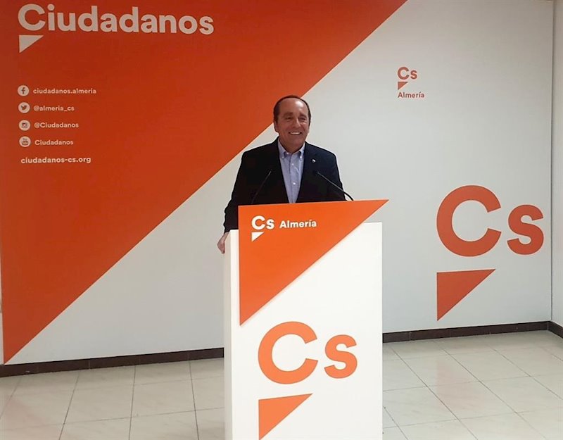 ep el diputado autonomico de cs por almeria andres samper en una foto de archivo