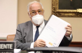 ep el director general de trafico pere navarro a su llegada a la comision sobre seguridad vial en el