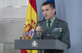 ep el jefe del estado mayor de la guardia civil el general jose manuel santiago en rueda de prensa ep el jefe del estado mayor de la guardia civil el general jose manuel santiago en rueda de prensa