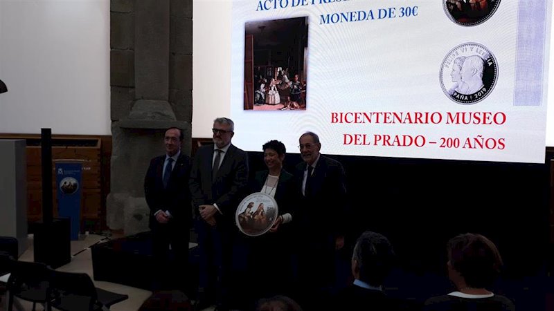 ep el museo del prado presenta una moneda conmemorativa ep el museo del prado presenta una moneda conmemorativa