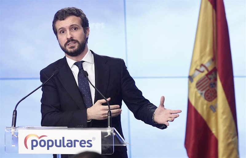 ep el presidente del partido popular pablo casado en una imagen de archivo