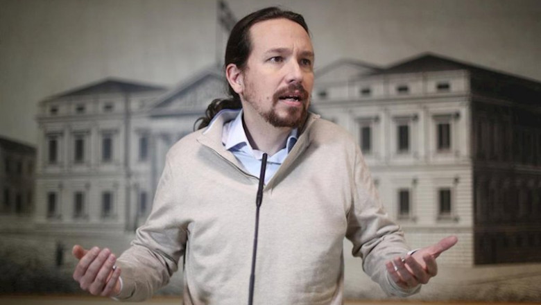 El secretario general de Podemos, Pablo Iglesias. | Eduardo Parra - Europa Press ep el secretario general de podemos pablo iglesias ofrece una rueda de prensa tras presentar sus