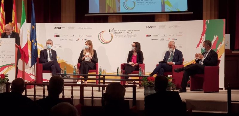 ep foro espana italia en la sede de foment del treball ep foro espana italia en la sede de foment del treball