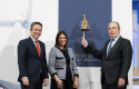 ep i d el ceo de tsk joaquin garcia la vicepresidenta de tsk beatriz garcia y el presidente y