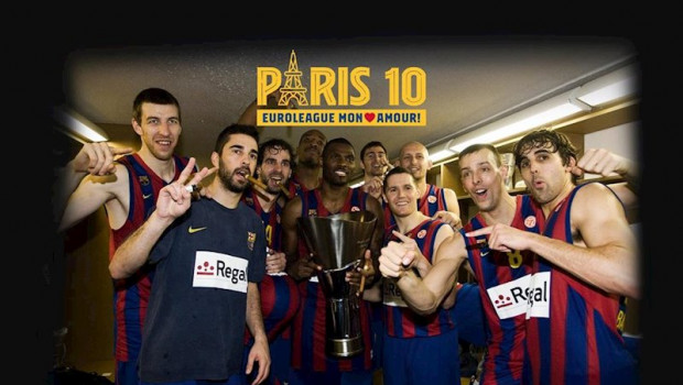ep la plantilla del bara que conquisto en 2010 la euroliga en paris francia