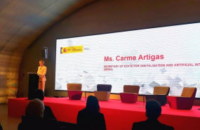 ep la secretaria de estado de digitalizacion e inteligencia artificail carme artigas en un evento