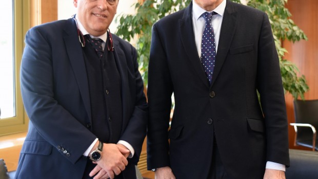 ep los presidenteslaliga javier tebas ycsd jose ramon lete