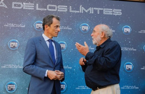 ep pedro duque ministro en funciones de ciencia innovacion y universidades y michel mayor premio