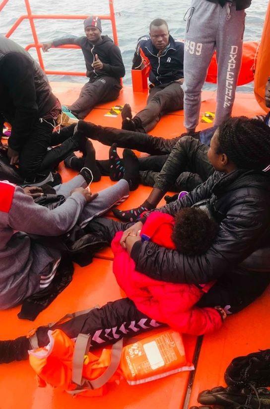 Personas rescatadas por Salvamento Marítimo | SALVAMENTO MARÍTIMO/ ARCHIVO ep personas rescatadassalvamento maritimo 20180520183302