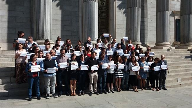 Unidos Podemos-En Comú-En Marea protesta contra detenciones en Cataluña | EUROPA PRESS ep unidos podemos-en comu-en marea protestadetencionescataluna