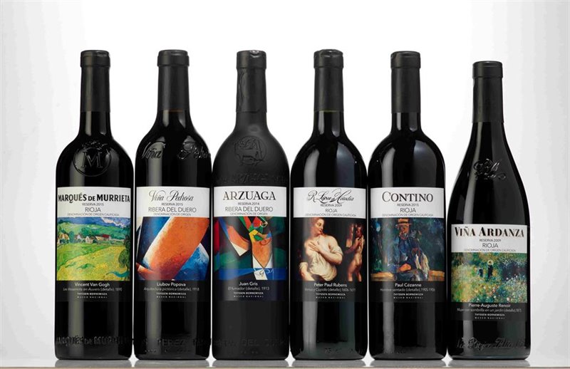 ep vinoseleccion y thyssen-bornemisza presentan coleccion de vinos