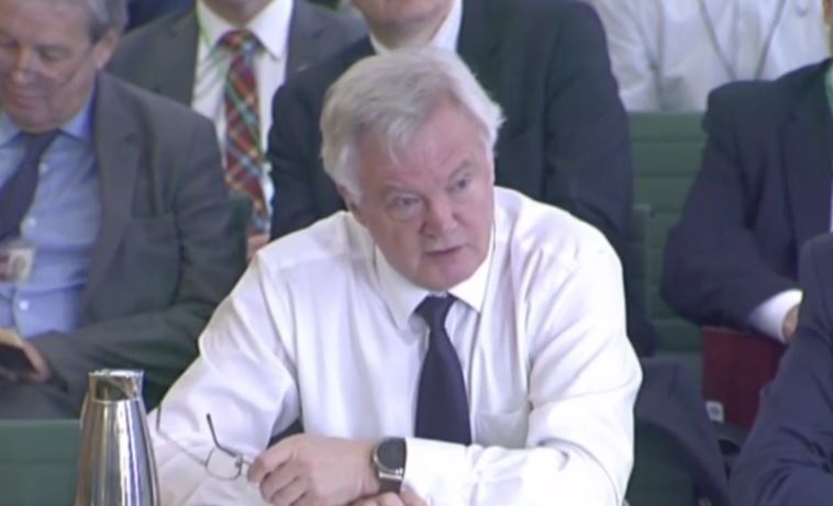 david davis brexit minister