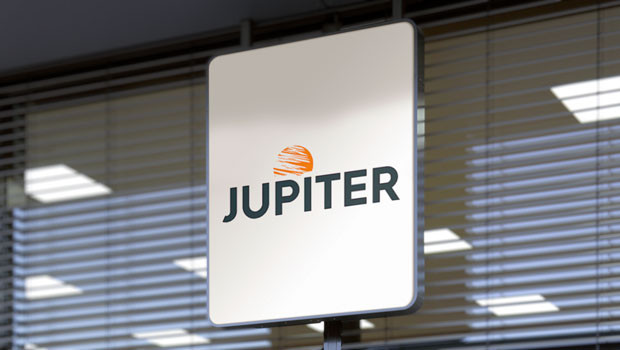 dl júpiter gestión de fondos administrador de riqueza servicios de inversión financiera logotipo de finanzas